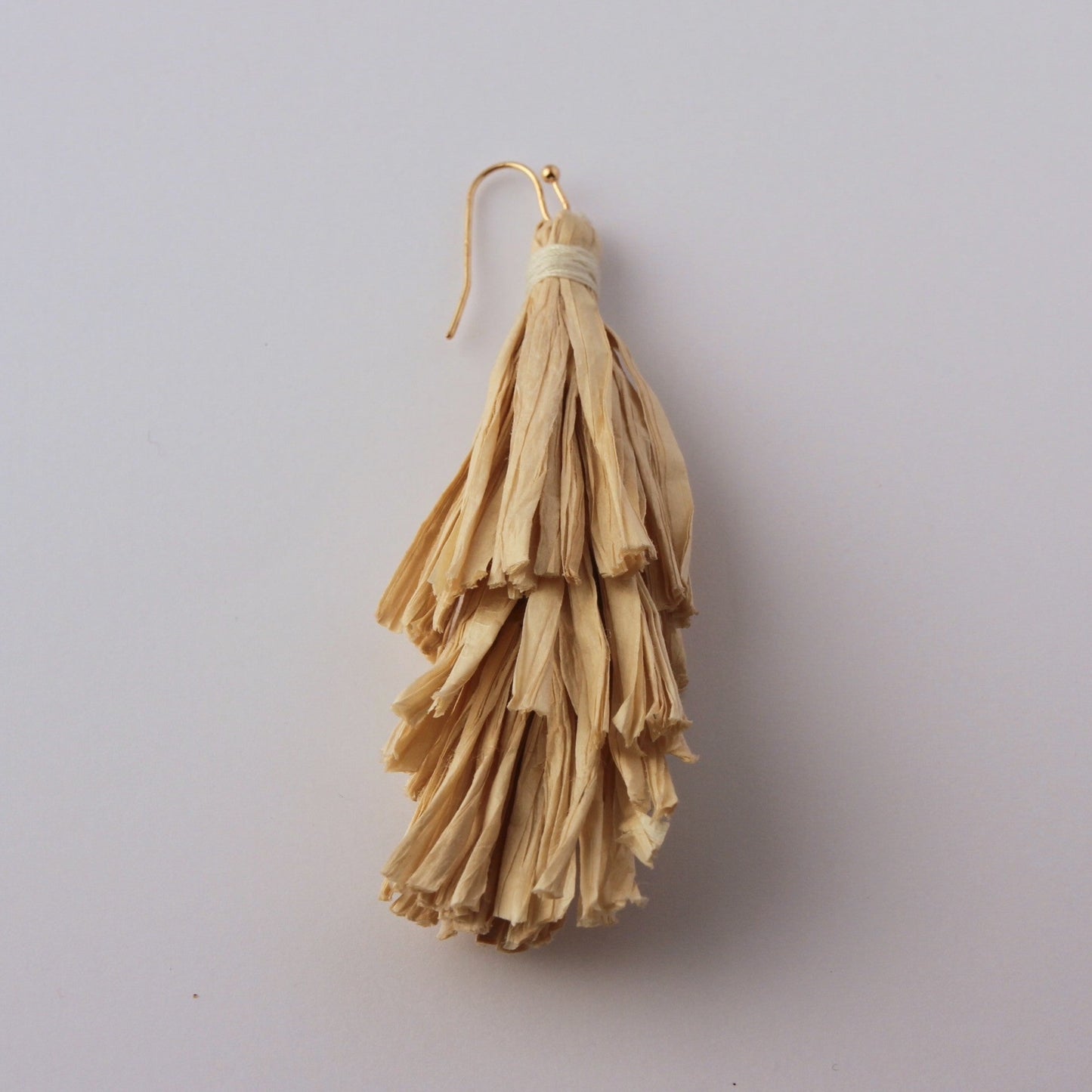 Raffia Tassel Earring