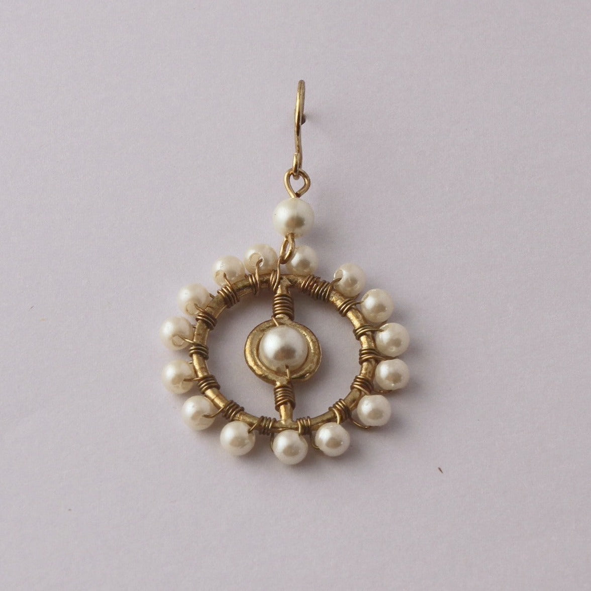 Pearl Satellite Earring