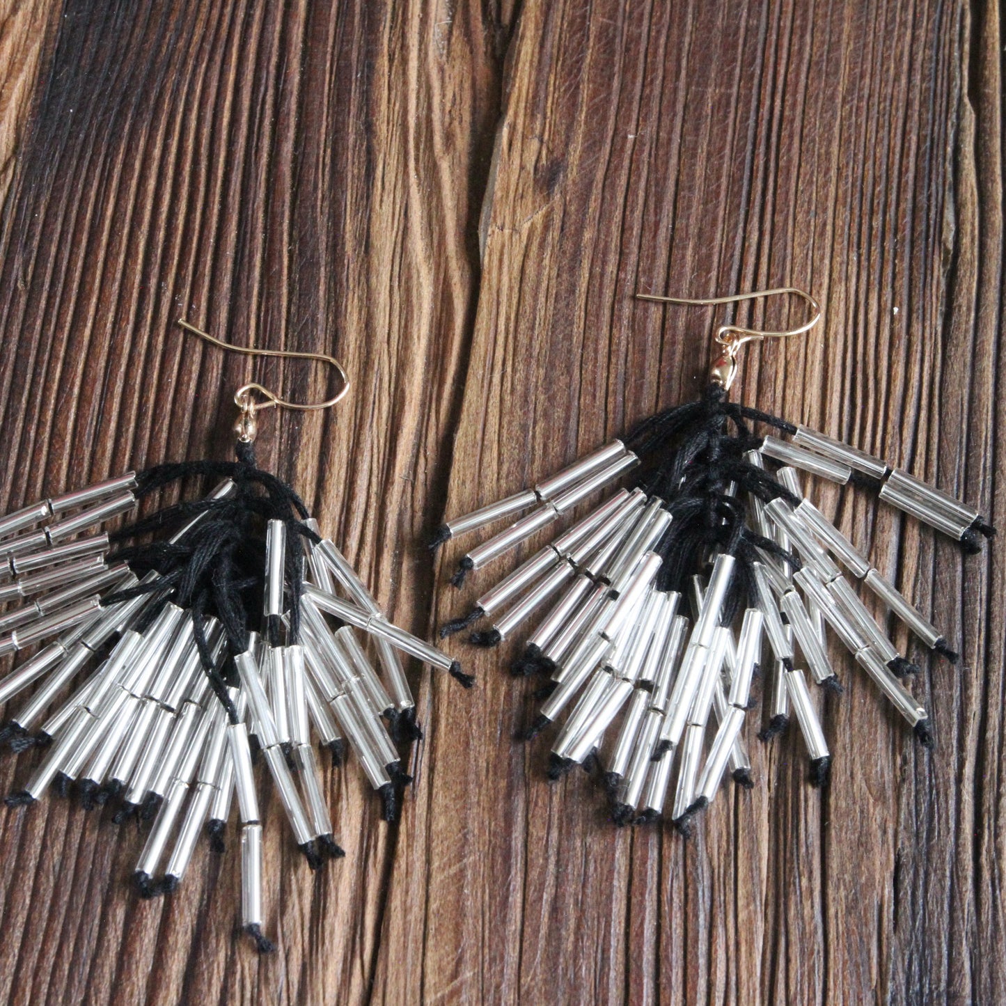 Silver Waterfall Earrings