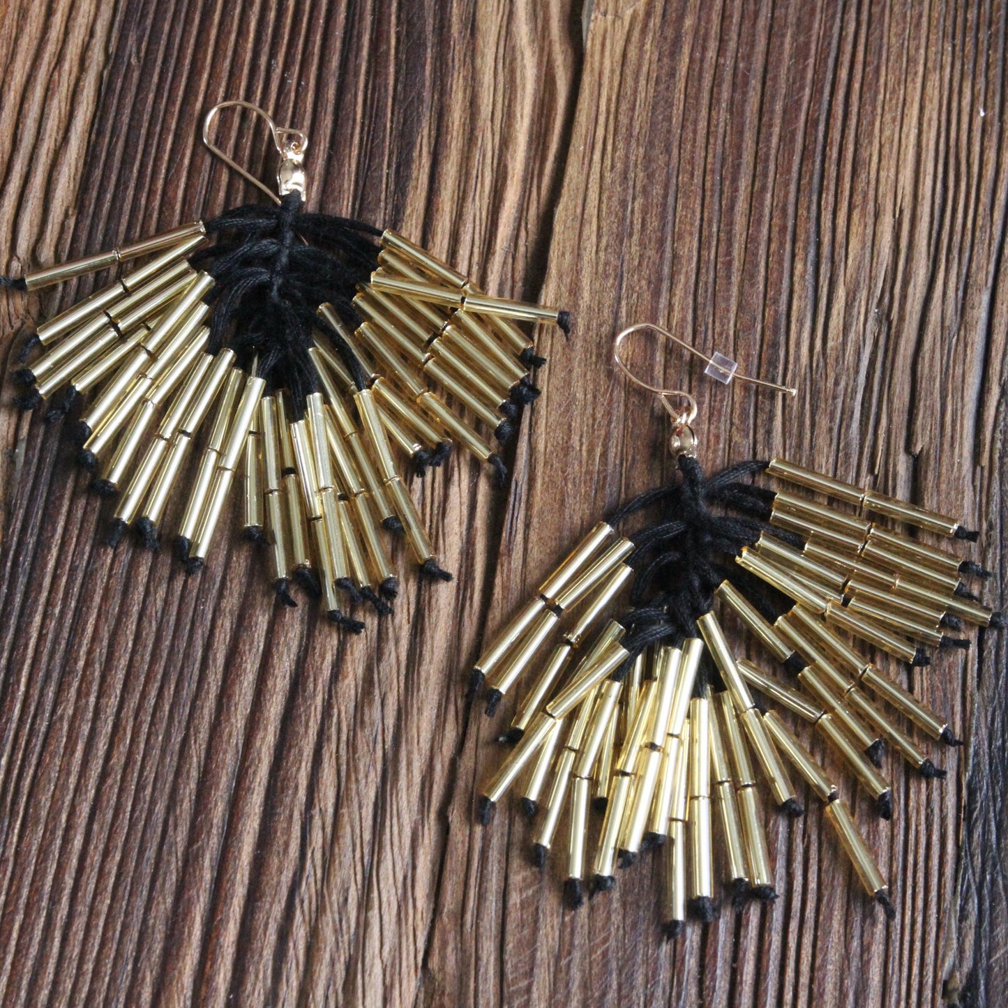 Gold Waterfall Earrings