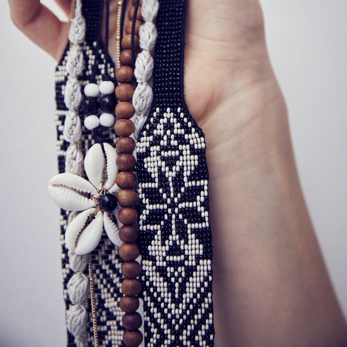 Aztec Beaded Necklace