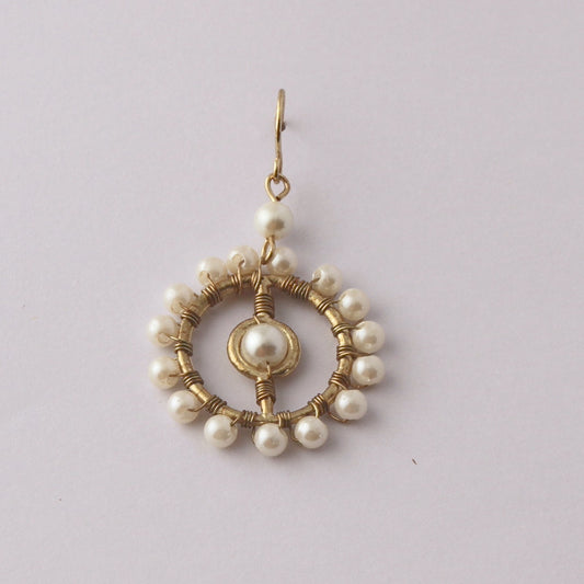 Pearl Satellite Earring