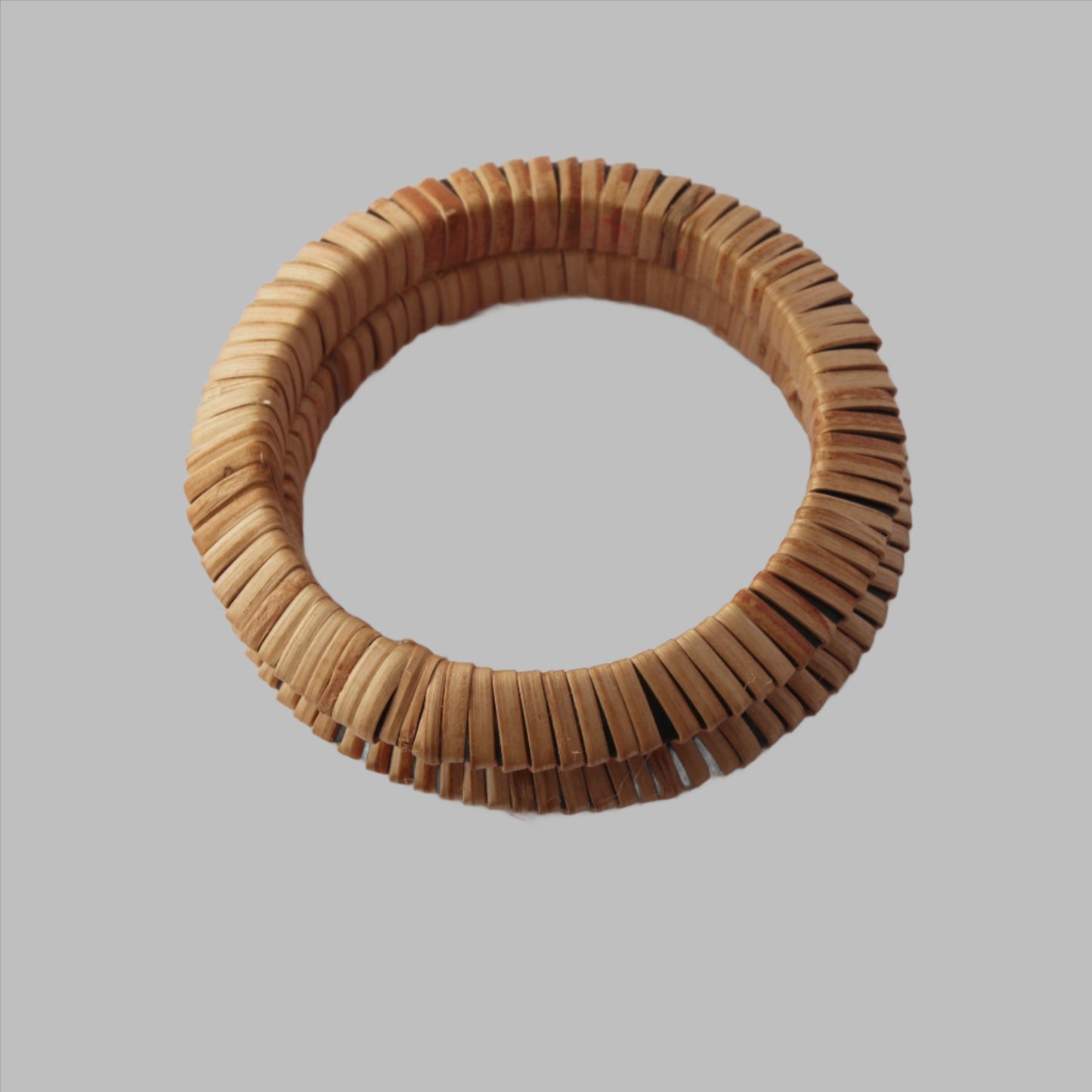 Rattan Tri-Bangle Bangle