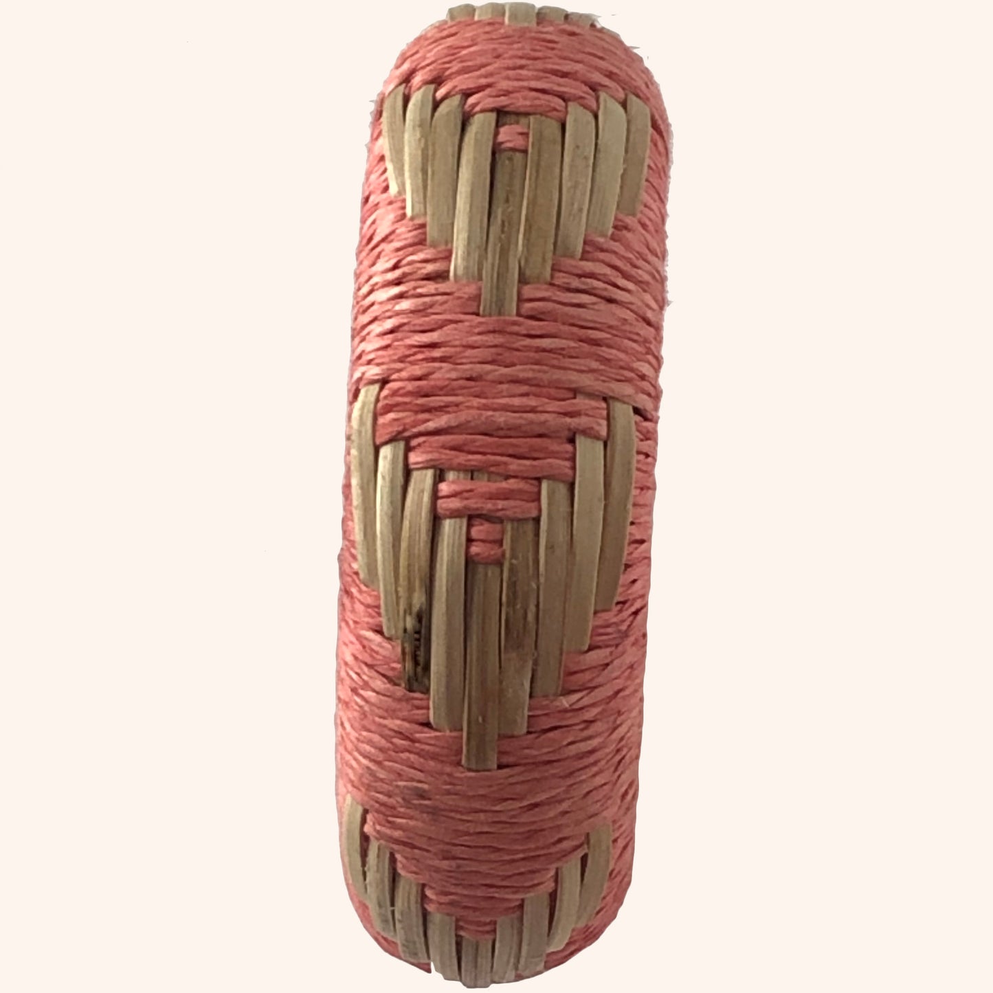 Coral Chevron Bangle